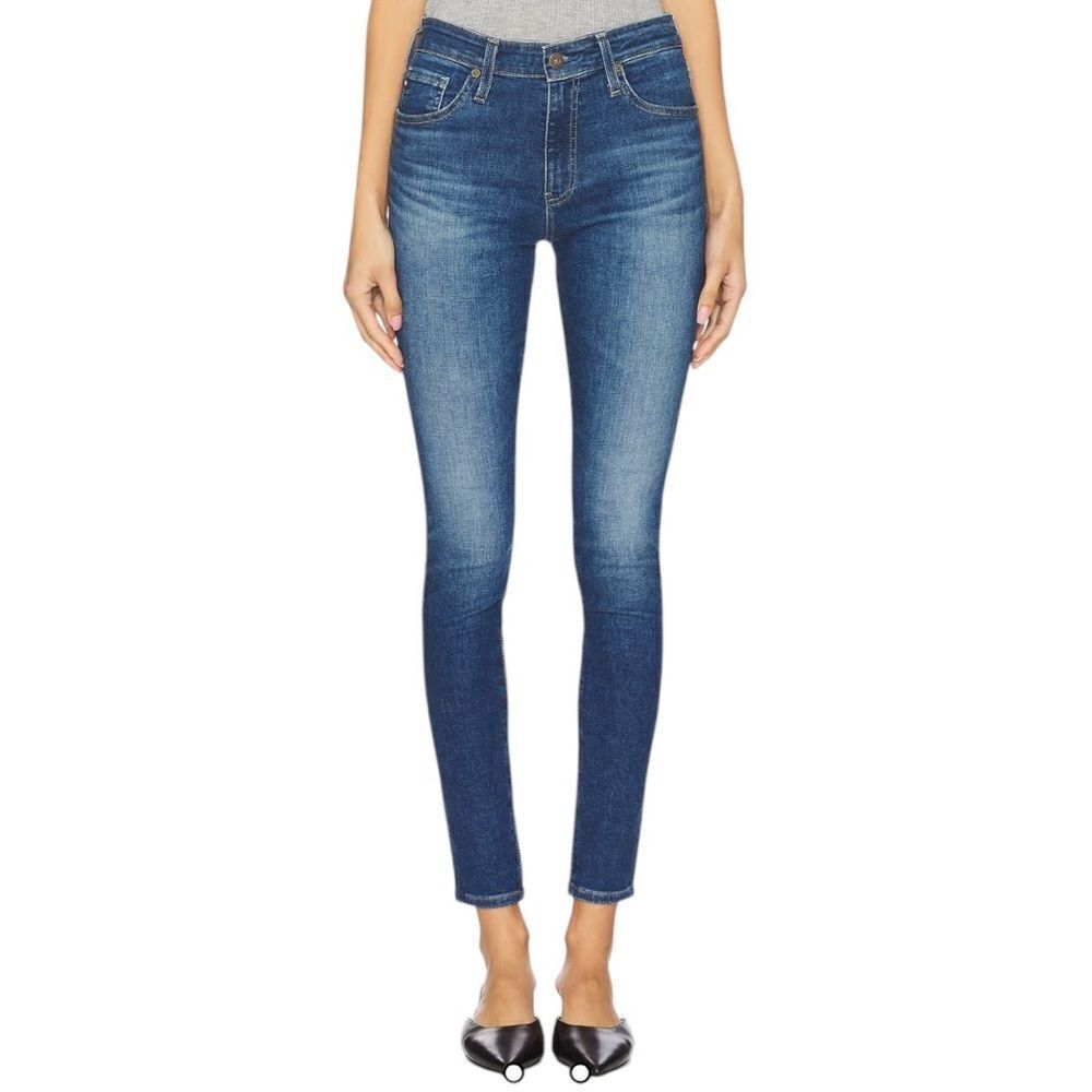 Adriano Goldscgmied AG Farrah Skinny High Rise Ankle Jeans | Size 28